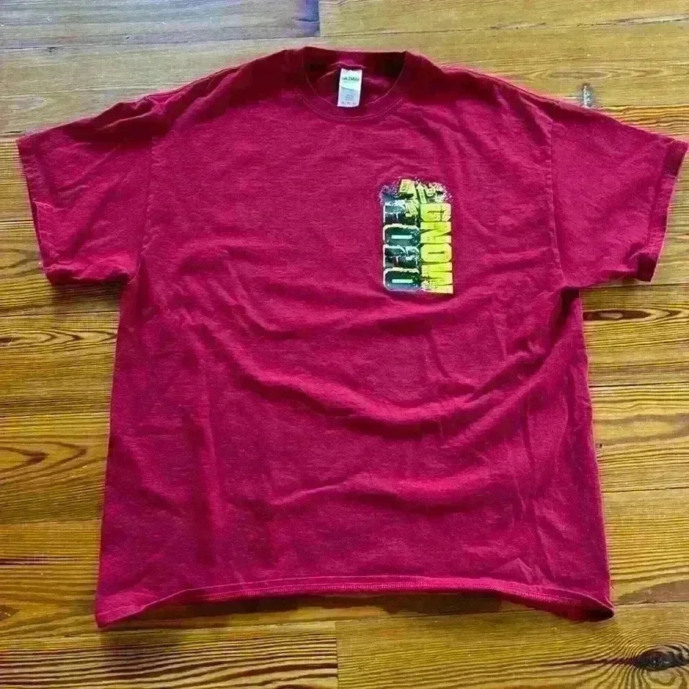 2 Religious Themed T-Shirts Gildan Red/Burgundy XL Comfort Colors Blue L